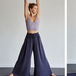 Free People “Wave Rider” wide Leg Pants